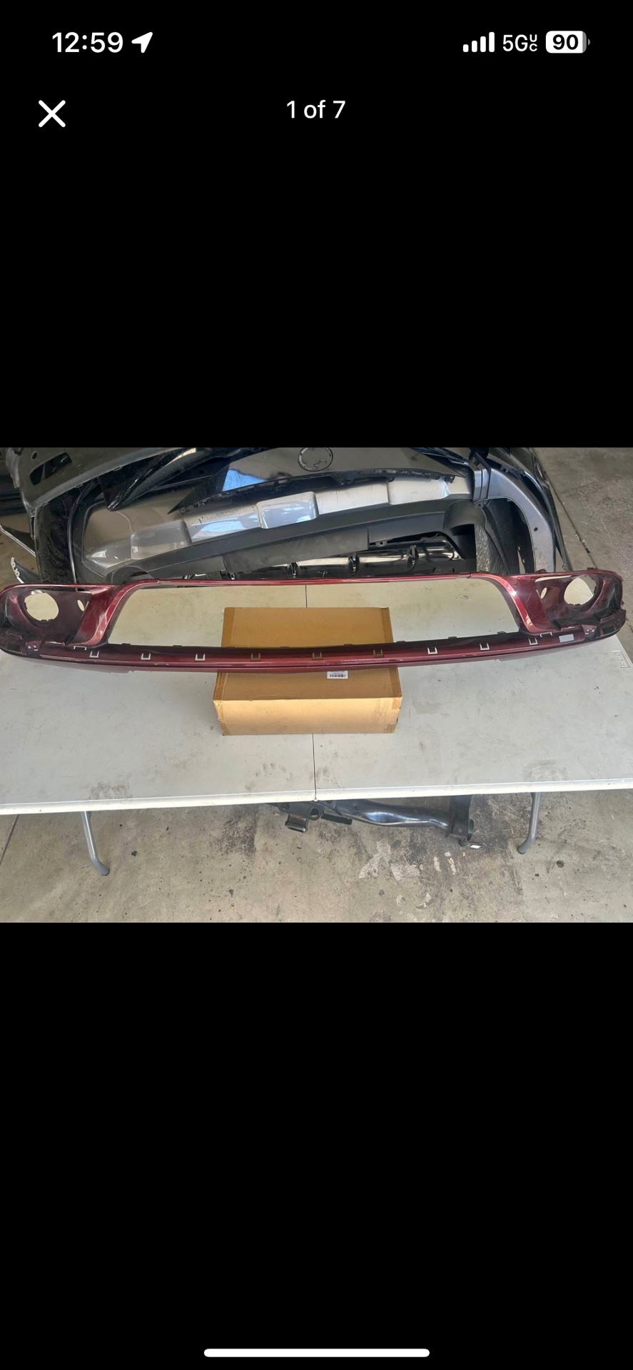 14 -20 DODGE DURANGO FRONT LOWER BUMPER