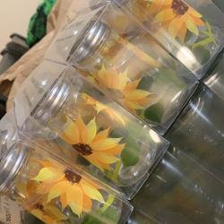 Sunflower Salt Shakers