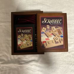 Scrabble Cross Word Game Vintage Collection