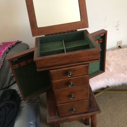 Real Wood Jewelry Box