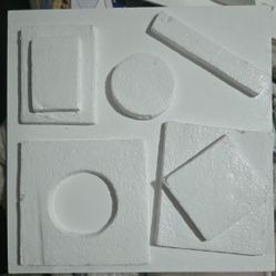 Abstract Art Nouveau Local Artist 