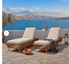 Outdoor chaise lounge (2)