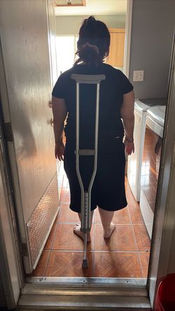 Aluminum Underarm Crutch
