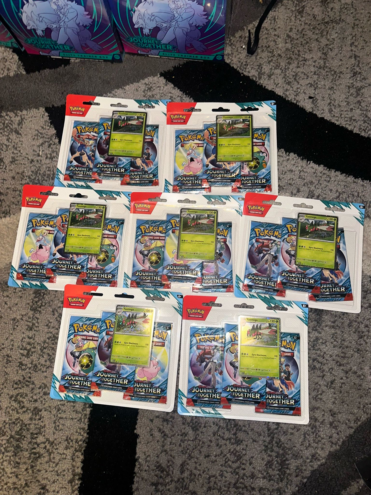 POKEMON JOURNEY TOGETHER BOOSTER BLISS 9 PACK