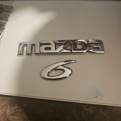 09-13 Mazda Mazda 6 Rear Lid Trunk Emblem