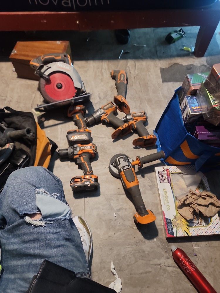 Ridged Set Power Tools