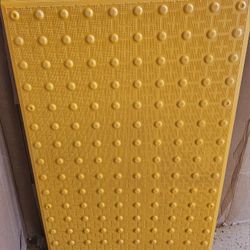 Access Tile Surface Mount Detectable Warning Mat - 2' x 3'