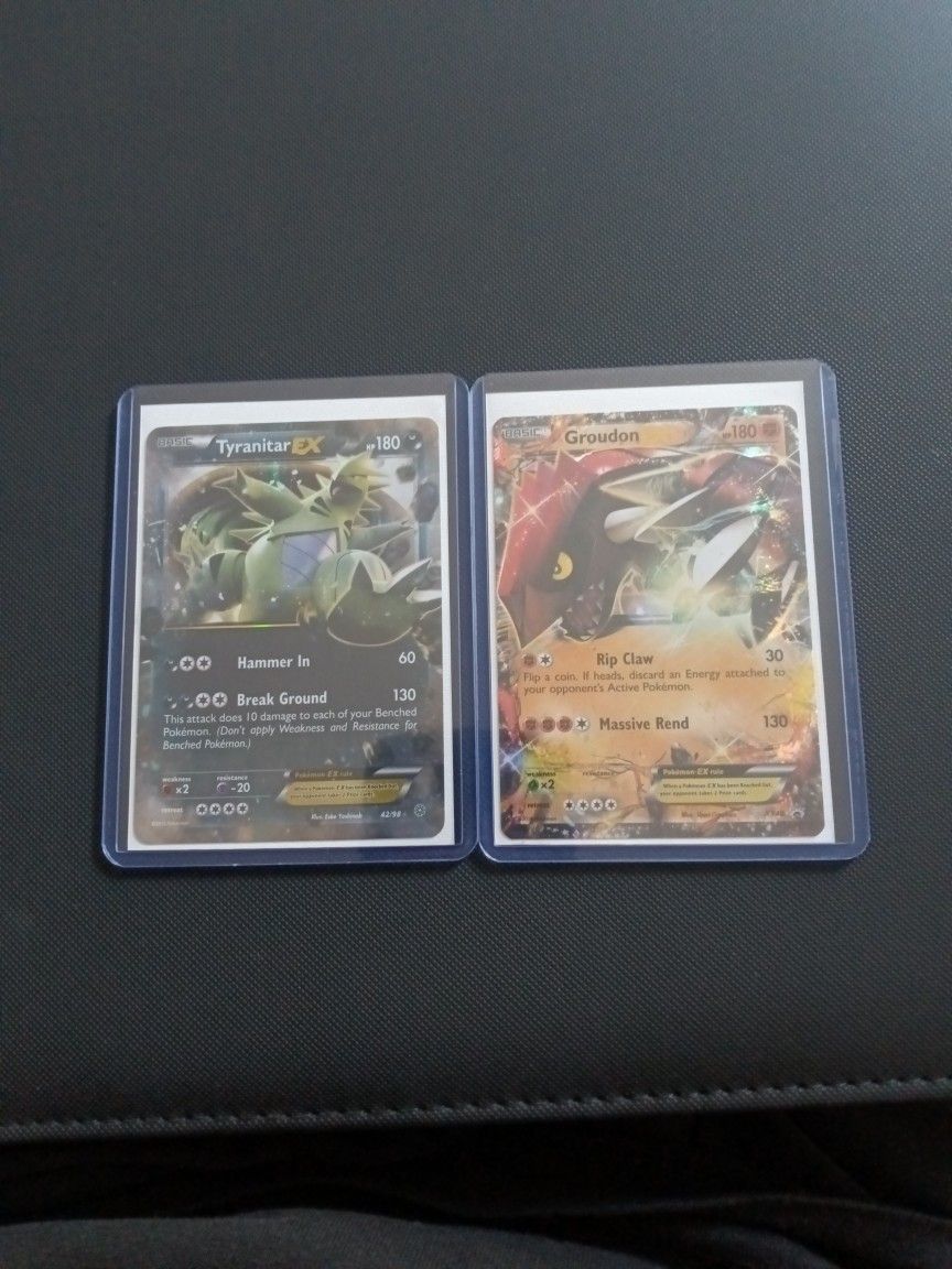 Groudon X Tyranitar EX