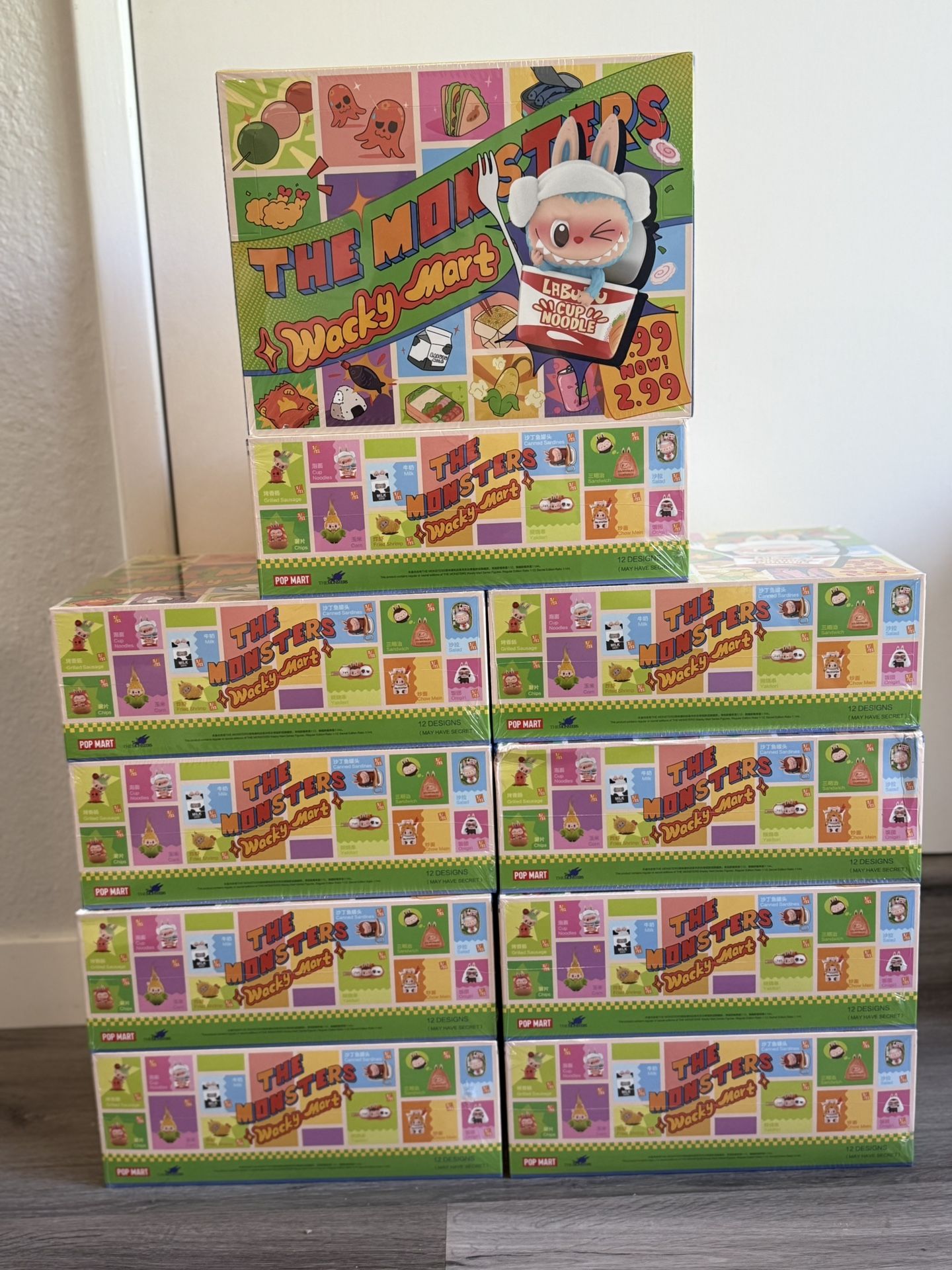 {ON HAND} POPMART THE MONSTERS WACKY MART SERIES FIGURES! 100% AUTHENTIC
