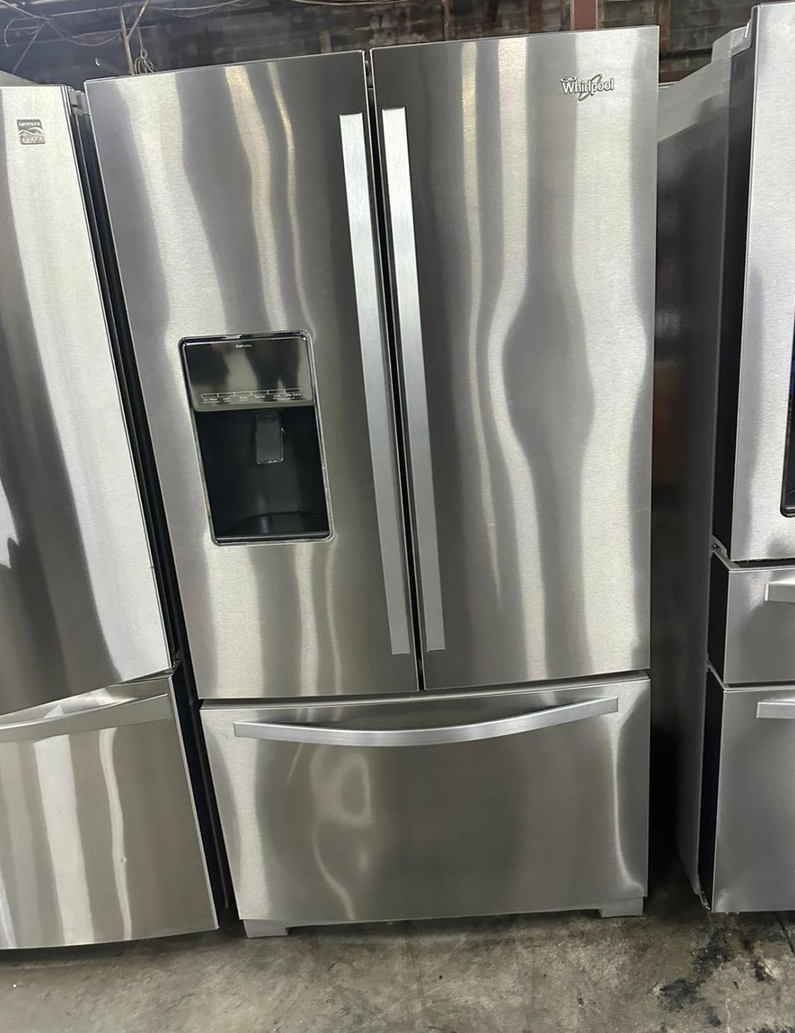 Whirlpool 3-Door Refrigerator Stainless Steel FrenchDoor