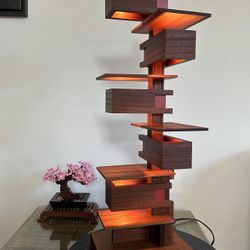 Frank Lloyd Wright Taliesin Table Lamps Combo