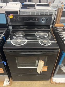 Whirlpool Electric 4-Burner Stove