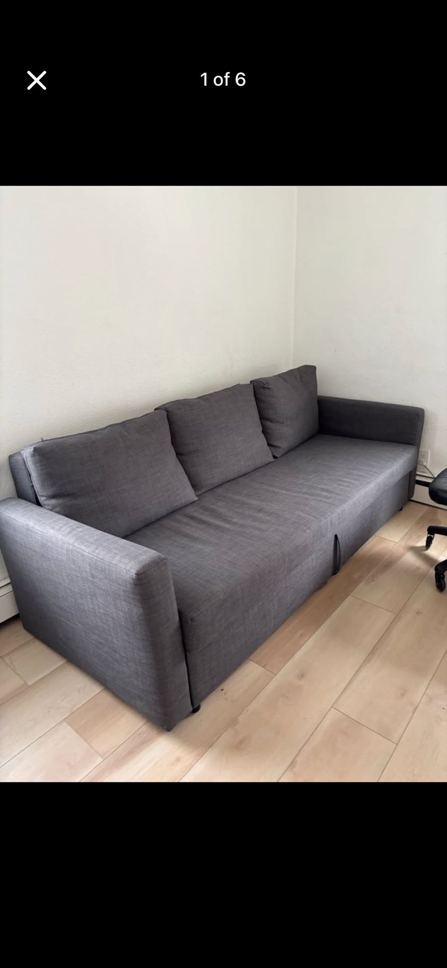 Ikea FRIHETEN Sleeper sofa/ couch