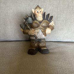 Krystonia 1(contact info removed) N'Tormet #2601 w/ Axe 6.5" Fantasy Statue Sculpture EUC