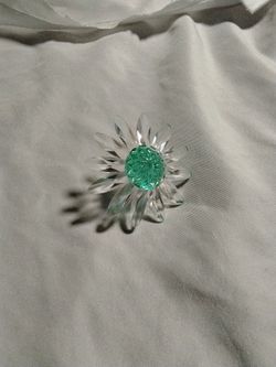 Swarovski Crystal Flower Daisy Figurine