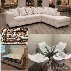3ROOM PACKAGE DEAL QUEEN WITH MATTRESS