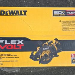 DeWALT DCS577X1 7-1/4" FLEXVOLT 60V Worm Drive Circular Saw Kit - Fast Shipping
