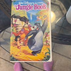 Disney Jungle Book VHS