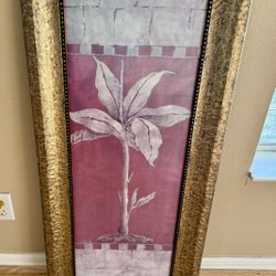 Three Pieces Of Framed Wall Art