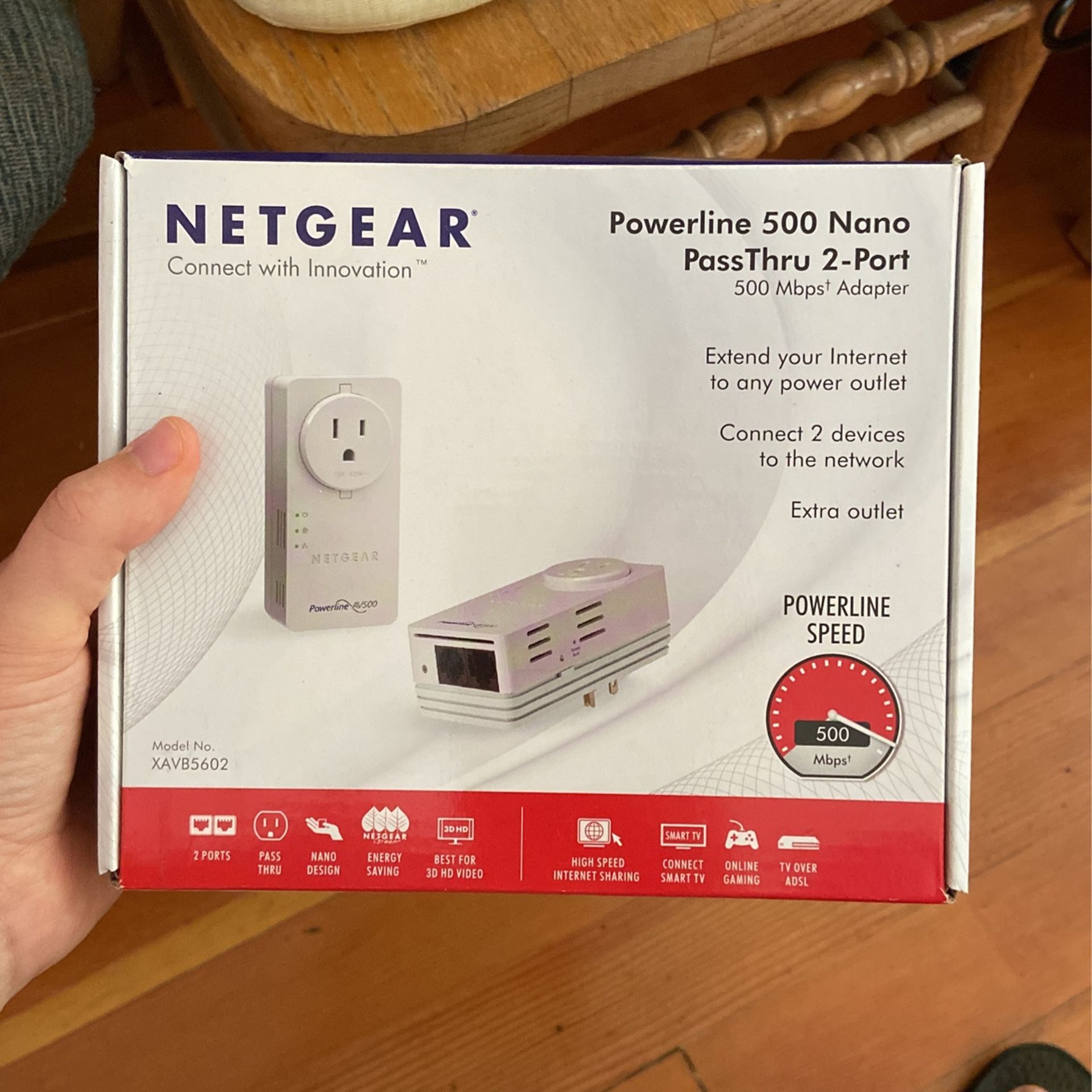 Netgear Ethernet Pass-Through Internet Extender- Nano