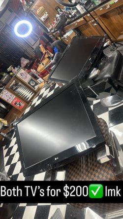 Two LG TV’s 