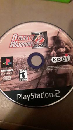Ps2 dynasty warriors.
