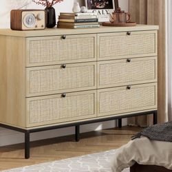 CCF Rattan Cabinet (Item No: RB008) – 6 Drawer Storage Cabinet