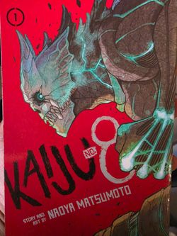 Kaiju No.8 Manga/book (Vol1-9) EXCEPT Vol.7