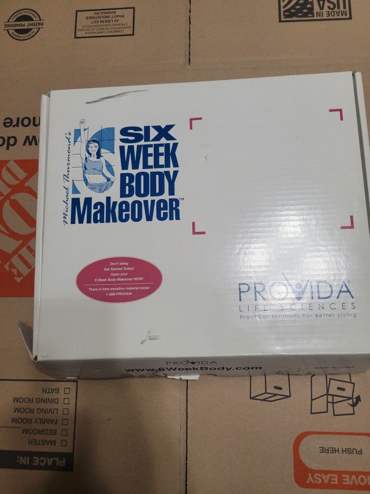 PROVIDA SIX WEEK BODY MAKEOVER Kit Michael Thurmond Weight Loss Program  DVD