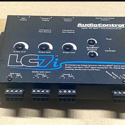 Audio Control LC7i For Car Audio Add Amplifier 6 Channel LOC Subwoofer Bass Converter 
