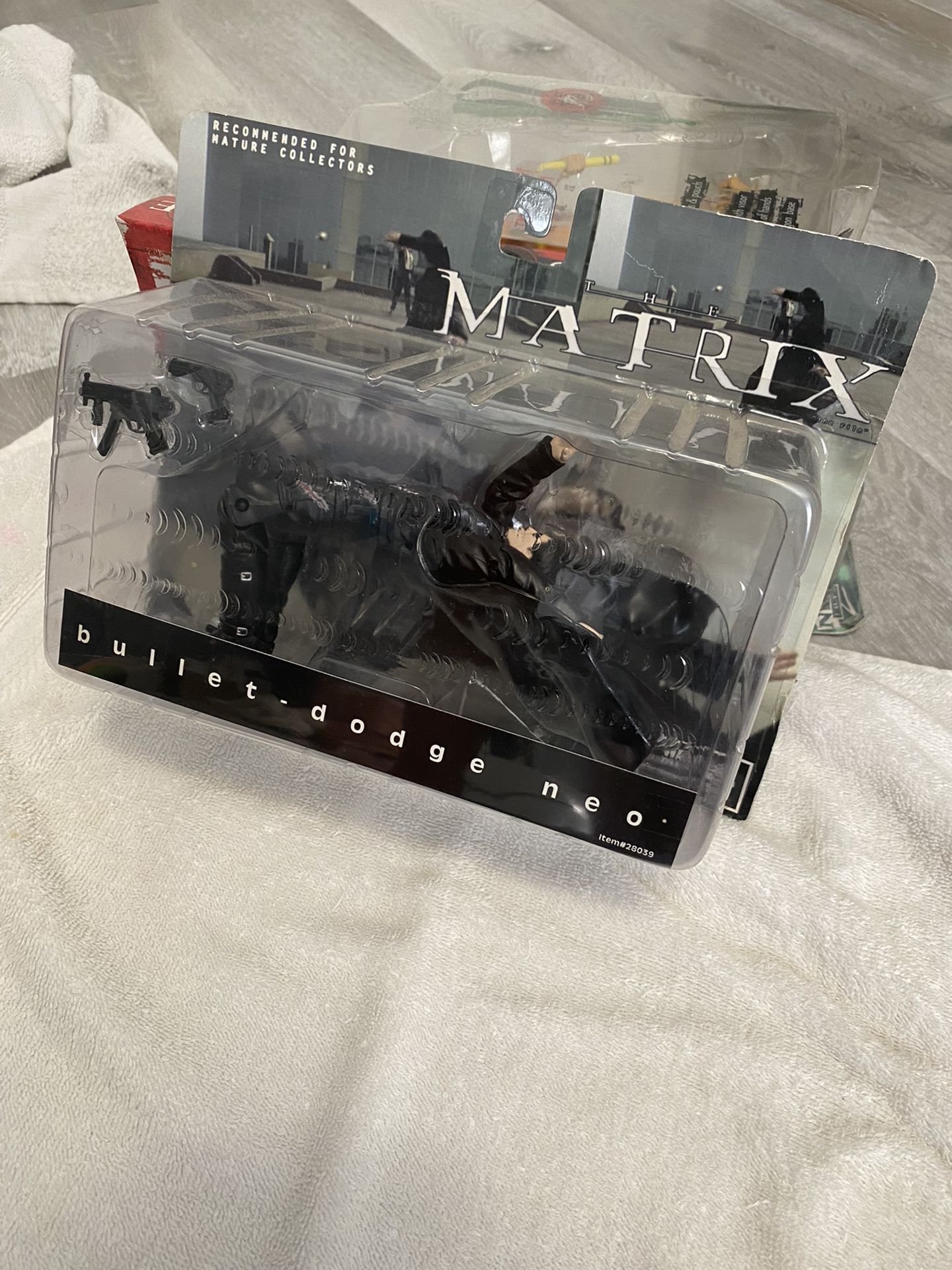 The Matrix Bullet Dodge Neo