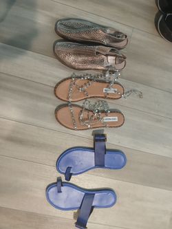 Women's Sandals Lot of 3 Pairs brand new