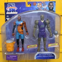 Space Jam A New Legacy LeBron James & Chronos Action Figures Collection