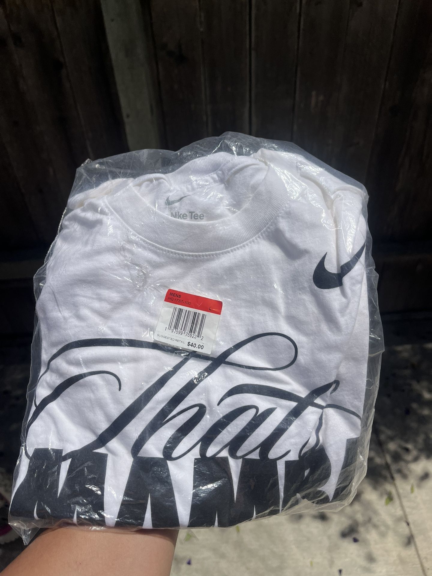 Nike That’s Mamba Tee Shirt For Men’s Brand New In Package