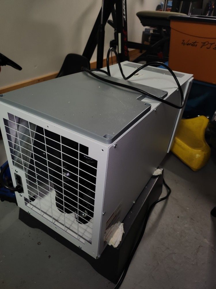 Crawl space dehumidifier.