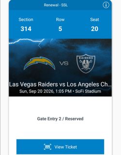 Raiders vs Chargers