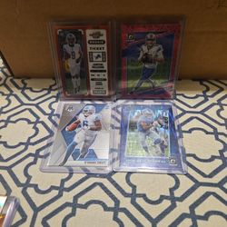 Detroit Lions (4 Card Lot) $30 Or Best Offer 
