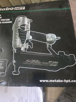 Metabolism HPT Finish nailer