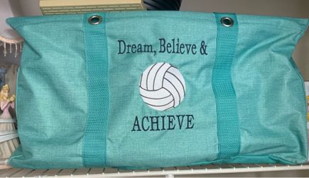 31 Large Tote with Volleyball embroidery