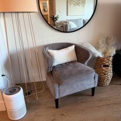 Grey Accent Chair! 