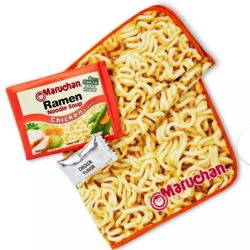 Maruchan Ramen Pillow w/ Blanket Inside