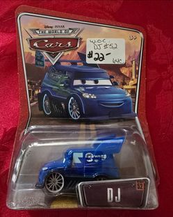 Disney Pixar Cars DJ #52 World Of Cars