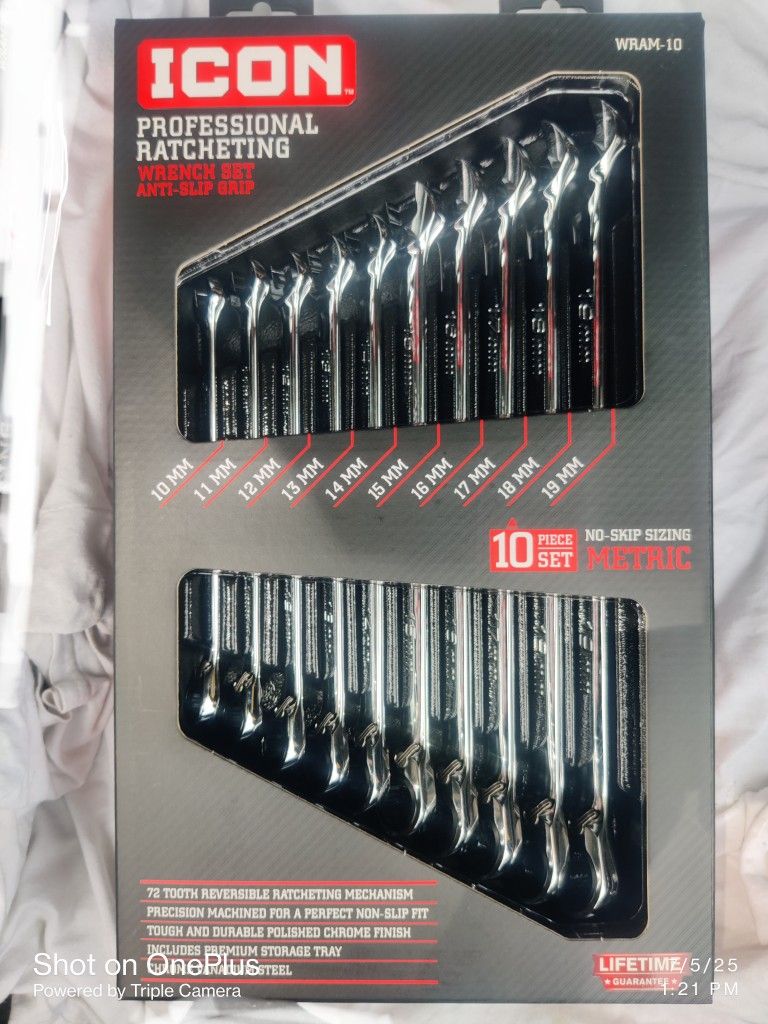 ICON RATCHET WRENCHES