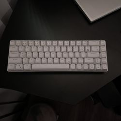 White Mechanical Keyboard