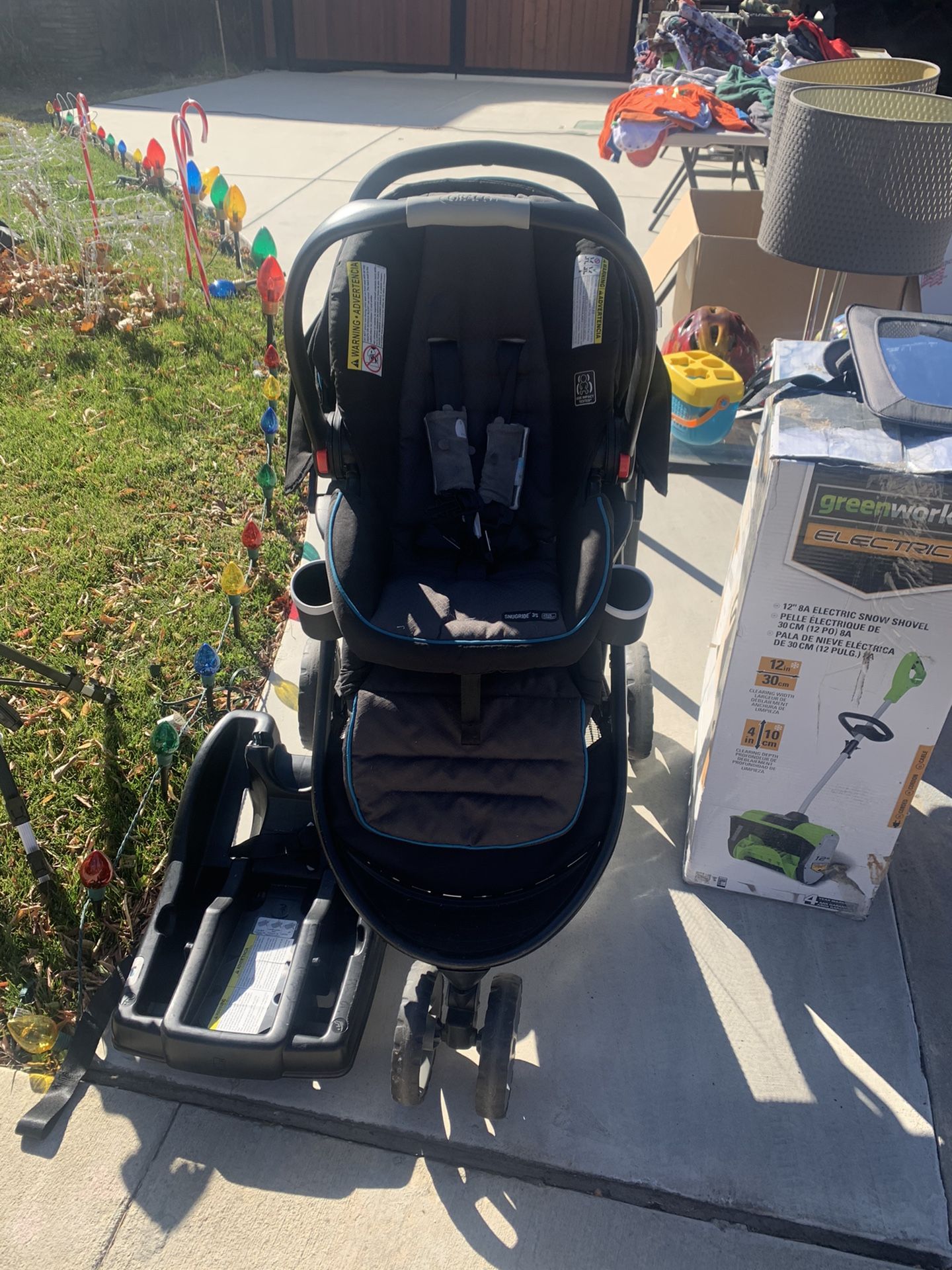 Stroller With car seat Attachment