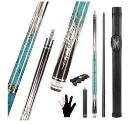 Carbon fiber pool cues