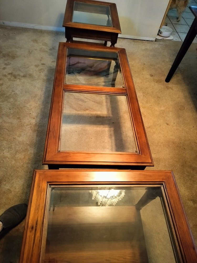 Coffee Table and 2-Matching End Tables