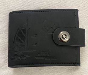 Mens Leather Foldable Pocket Wallet