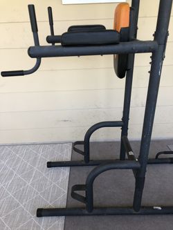 Weider pull up grade tower assembly instructions