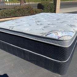 Full Ortho Bamboo Pillow Top Mattress!!